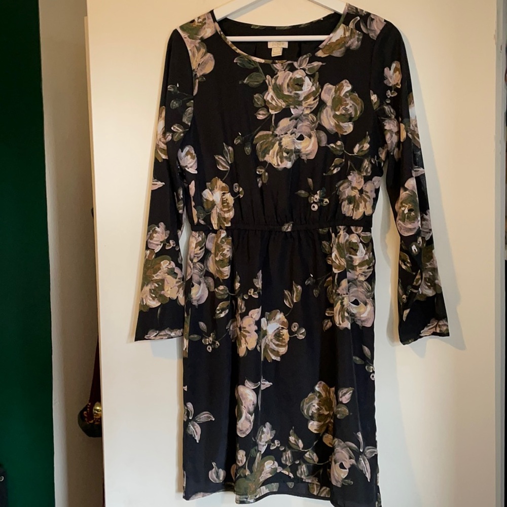 J crew floral dress